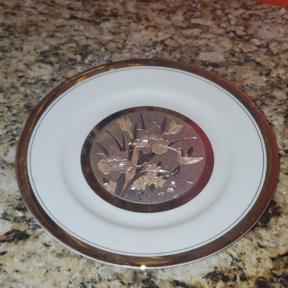 1201 Himark Art of Chokin Decorative Plate
